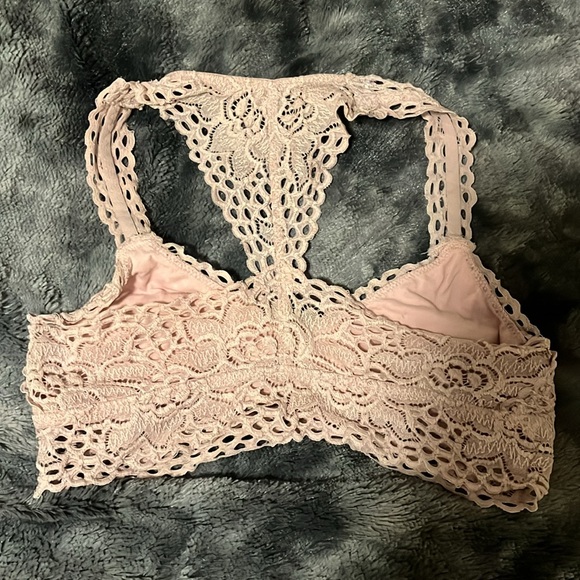 Light Pink Aerie Bralette in size Extra Small - Picture 2 of 2